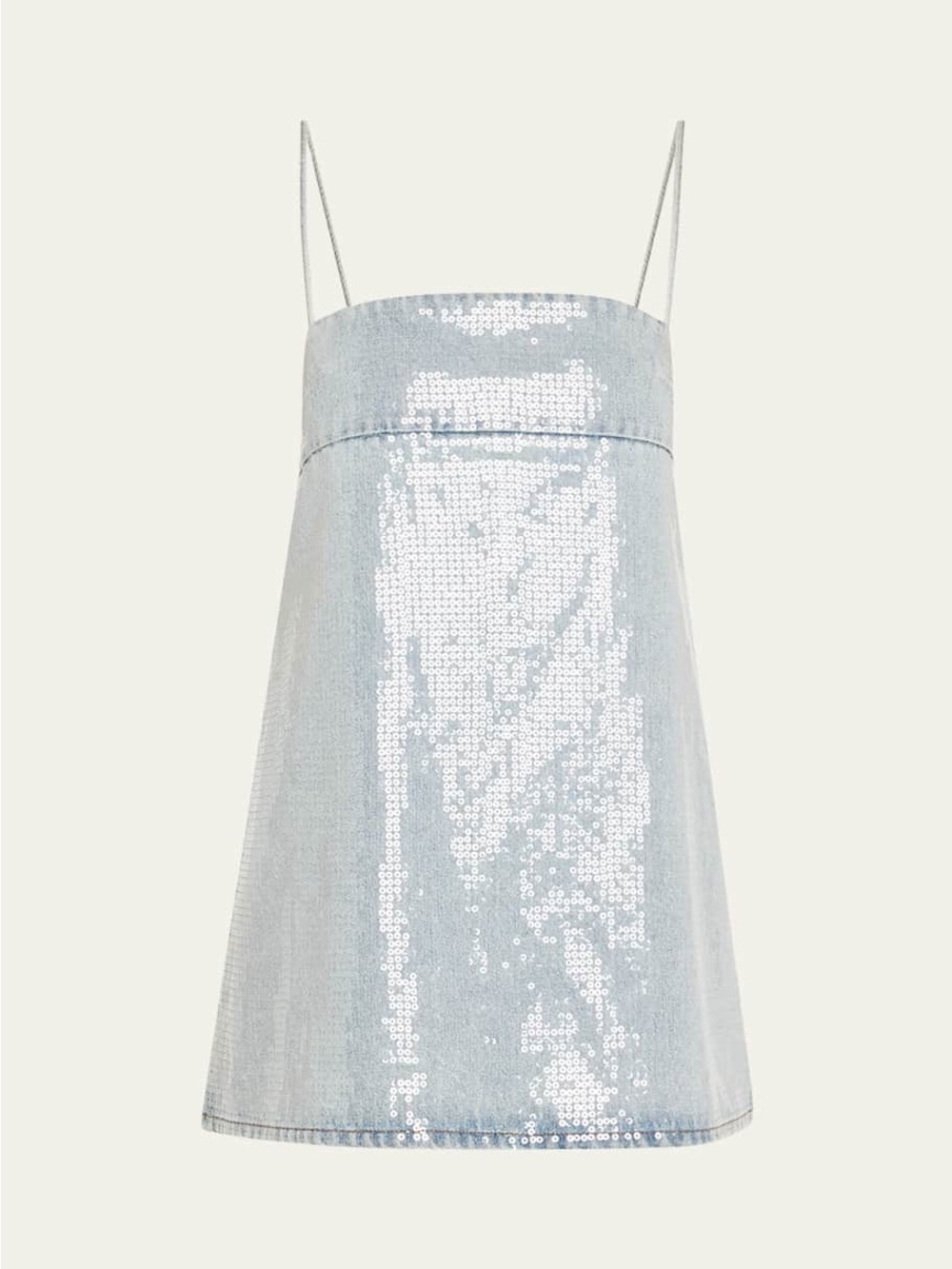 Retrofete Nadiya Denim Mini Dress
